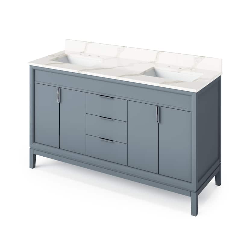 Jeffrey Alexander VKITTHE60R-QUARTZ Theodora II 60" Free Standing
