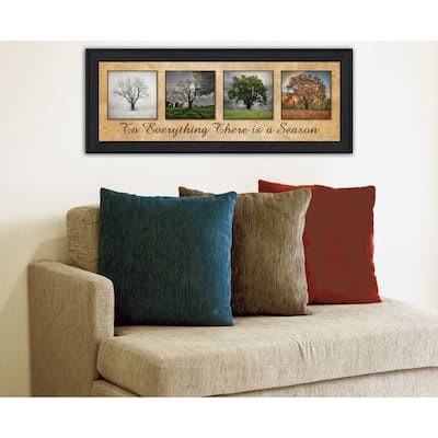 TrendyDecor4U Farmhouse "There is a Season" 2-Piece Vignette by Lori Deiter
