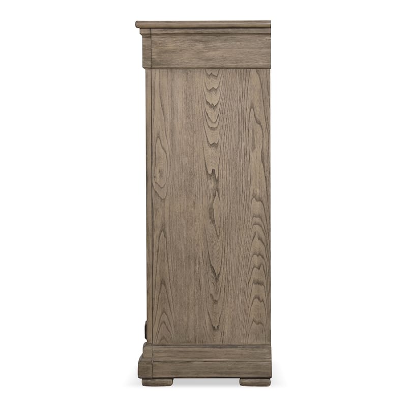 Furniture of America Wacine 3-Piece Weathered Grey Wood Panel Bedroom Set