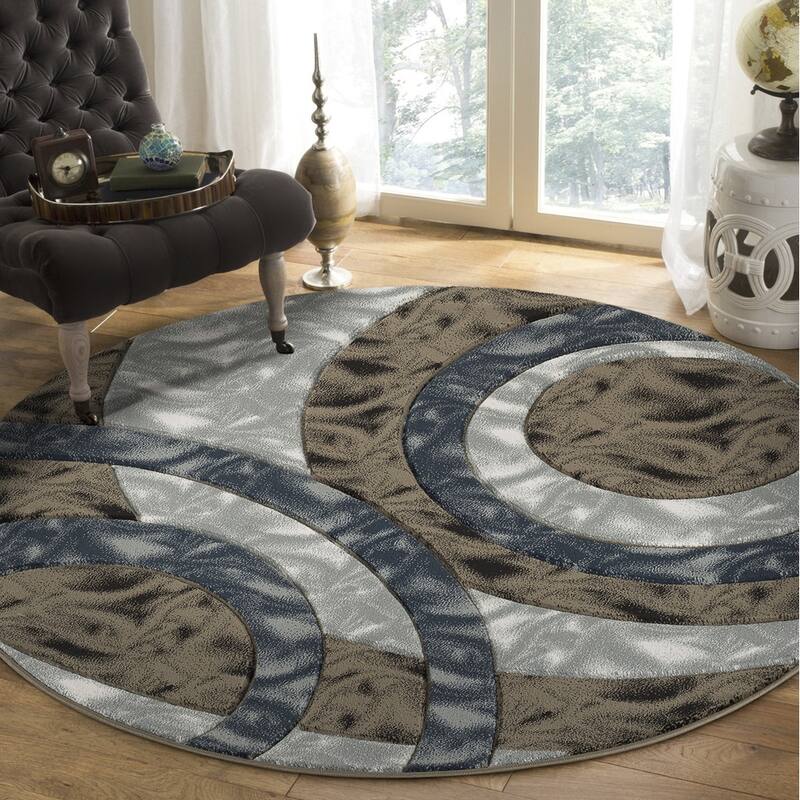 Orelsi Collection Abstract Area Rug