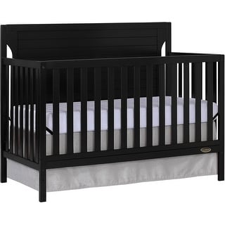Dream On Me Cape Cod 5 in 1 Convertible Crib - Black