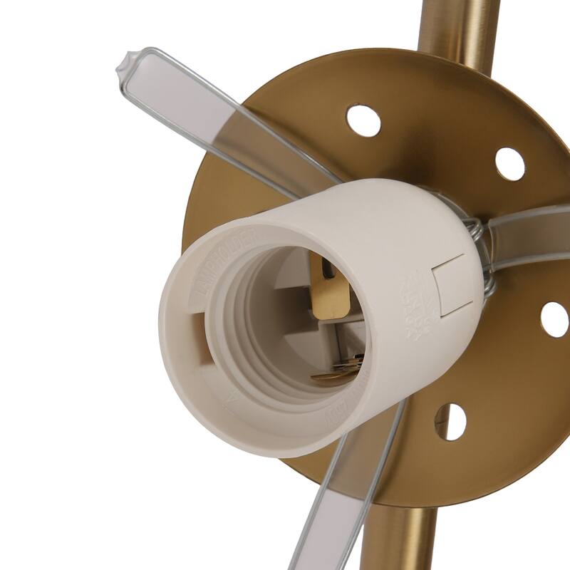 Modern 6-Light Dimmable Sputnik Bubble Chandelier for Dining Room