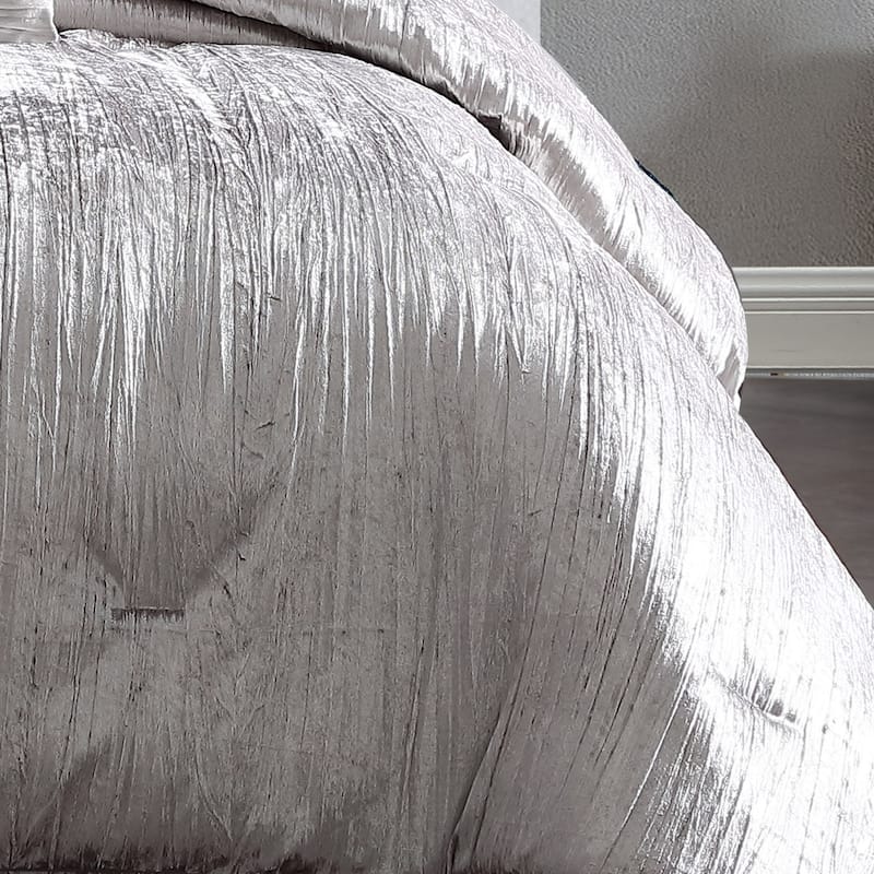 Riverbrook Home Turin Crinkled Velvet Comforter Collection