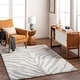 preview thumbnail 1 of 15, Livabliss Nomadic Animal Print Plush Area Rug 5' 3" x 7' - Grey