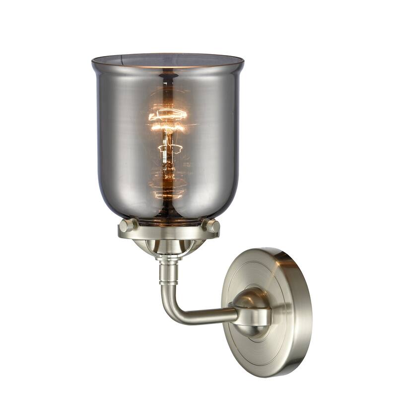 Innovations Lighting Small Bell Single Light 9" Tall Bathroom Sconce