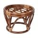preview thumbnail 3 of 17, Bali 18-inch Footstool with Solid Outdoor Cushion
