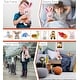 preview thumbnail 3 of 4, DolliBu Huggable Rose Gold Bunny Stuffed Animal with Basketball Plush - 8 inches
