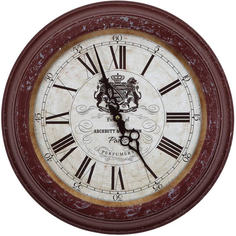 Yosemite Home Decor Archbutt Perfumers Wall Clock