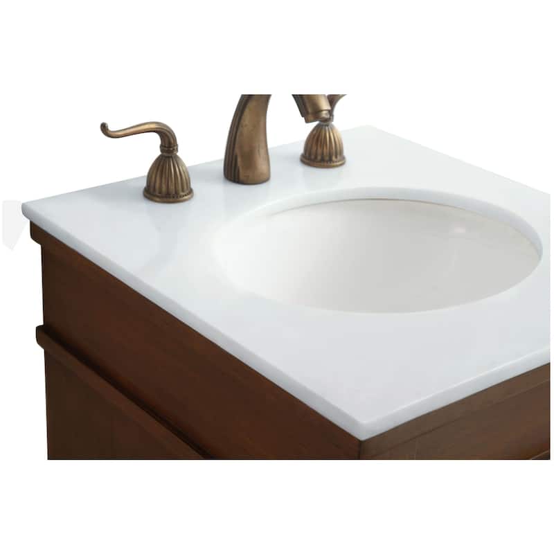 Elegant Lighting VF13018-VW Lexington 18" Free Standing Single Basin