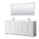 Option White, Gold Trim, Giotto Quartz Top