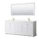Option White, Gold Trim, Giotto Quartz Top