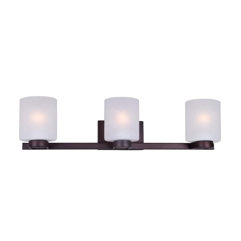 Forte Lighting 3 Light 29" Wide Bathroom Vanity Light - Antique Bronze