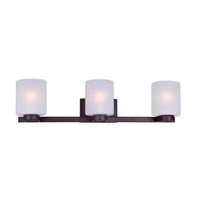 Forte Lighting 3 Light 29" Wide Bathroom Vanity Light