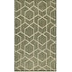 preview thumbnail 46 of 71, Nourison Horizon Indoor/Outdoor Geometric Area Rug 3' x 5' - Green