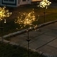 preview thumbnail 1 of 9, Solar LED Firework Garden Stake Light