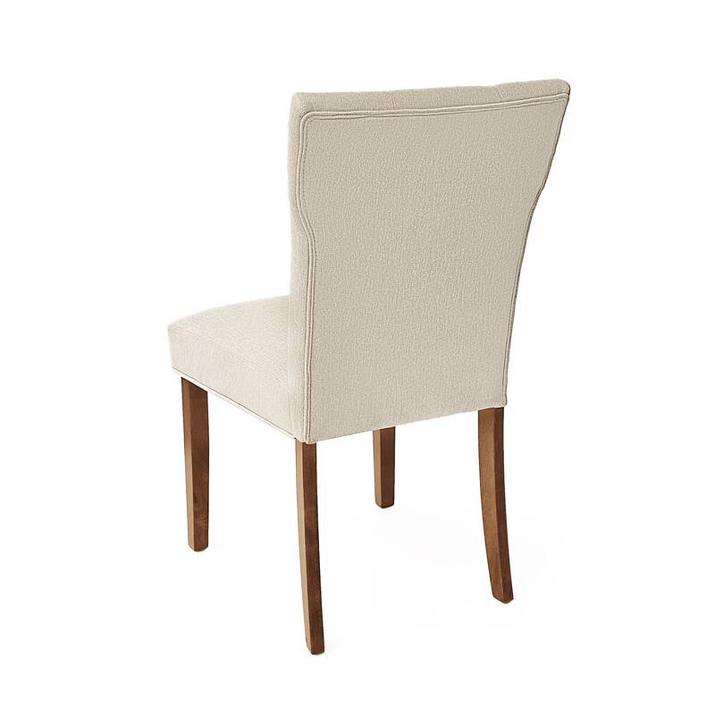 7-Piece Modern Dining Set with Oval Table & 6 Chairs