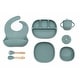 preview thumbnail 6 of 17, Silicone Foodie Kit BPA Free Dishwasher Safe Microwave Safe Cactus Green
