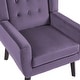 preview thumbnail 9 of 7, Velvet Upholstered Armchair Tufted Accent Chair