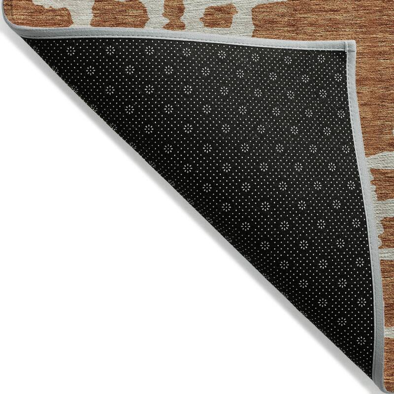 Machine Washable Indoor/ Outdoor Chantille Trellis Geo Rug