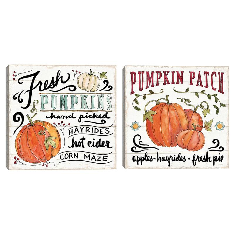 Harvest Times IV, Harvest Times VII by Anne Tavoletti Canvas Art Prints