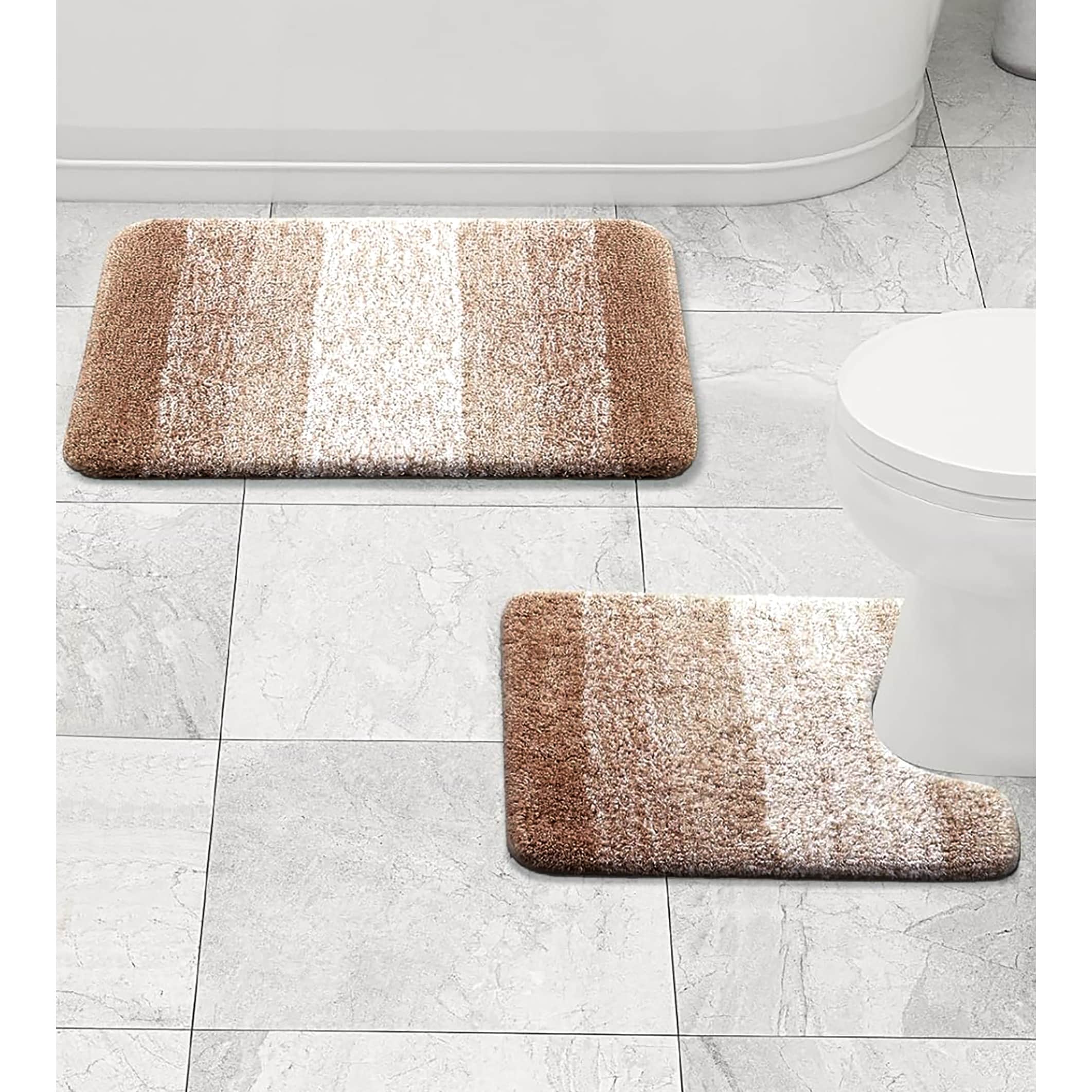 Large square shop bath rug
