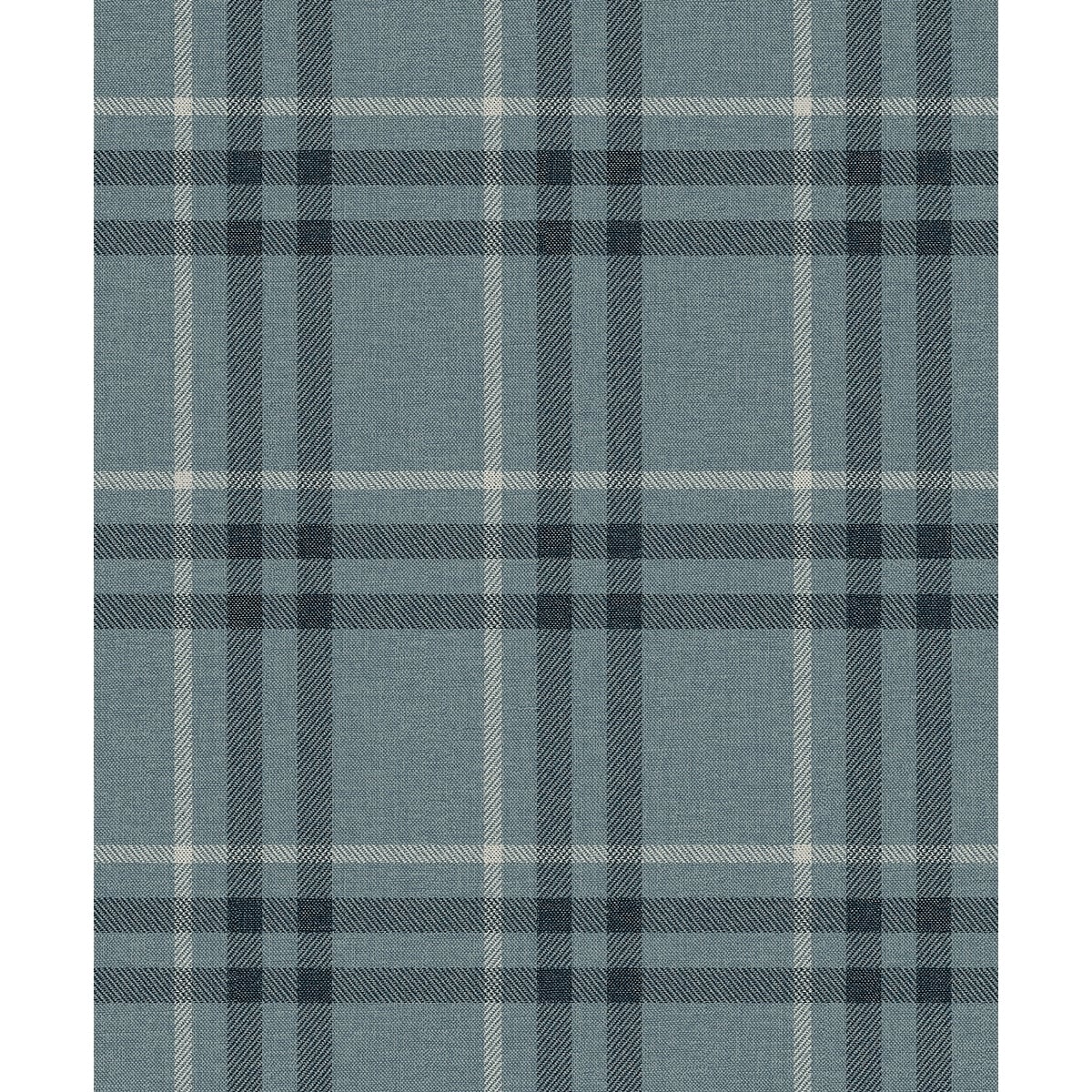Seabrook Designs Calverlay Plaid Prepasted Wallpaper