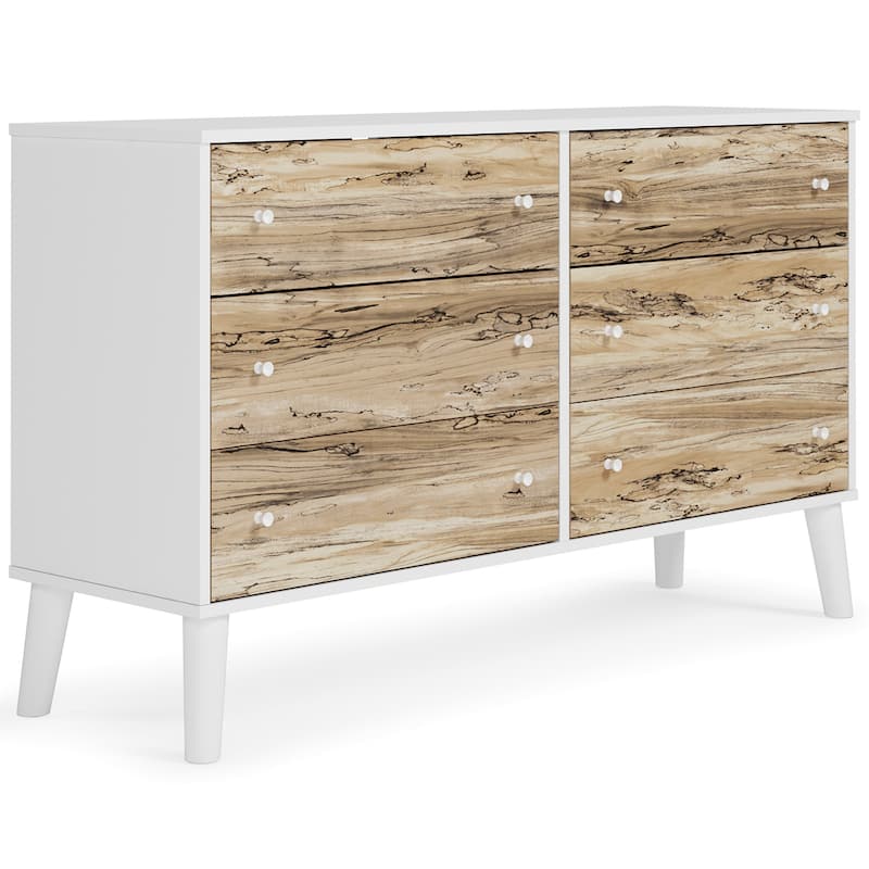 Signature Design by Ashley Piperton Woodgrain 6-drawer Dresser