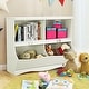 preview thumbnail 5 of 8, Gymax Children Storage Unit Kids Bookshelf Bookcase Baby Toy Organizer - See Details