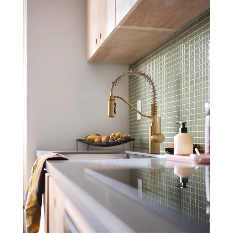 Moen 5926 Genta LX 1.5 GPM Single Hole Pre-Rinse Pull Down Kitchen