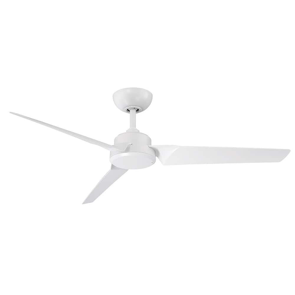 Roboto Indoor Outdoor 3-Blade Smart Ceiling Fan 52in with Remote Control
