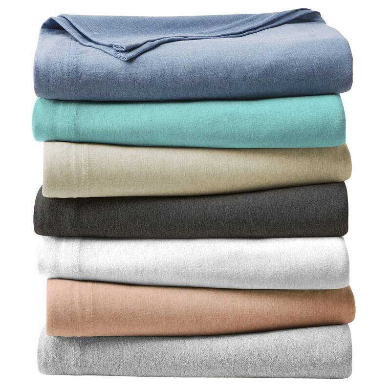 Soft Tees Luxury Jersey Knit Bed Sheet Set