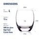 preview thumbnail 4 of 12, Luigi Bormioli Crescendo 15.5 oz. OTR/Double Old Fashion Tumbler, Set of 4