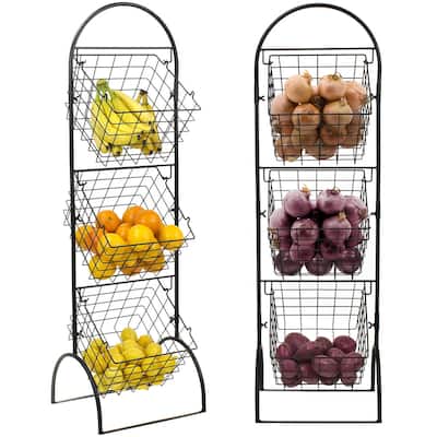 3 Tier Wall Mounted Storage Rack