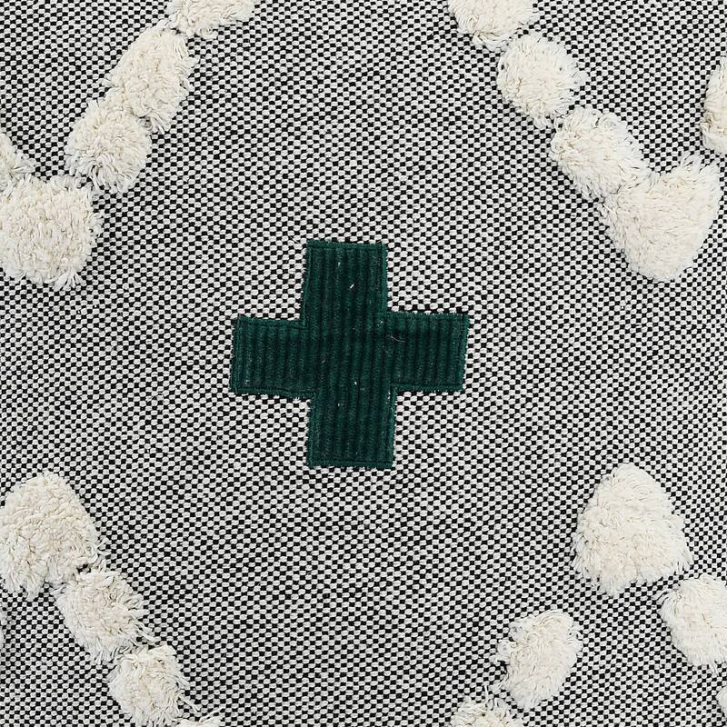 Sevita Tonal Green Swiss Zeal Throw Pillow