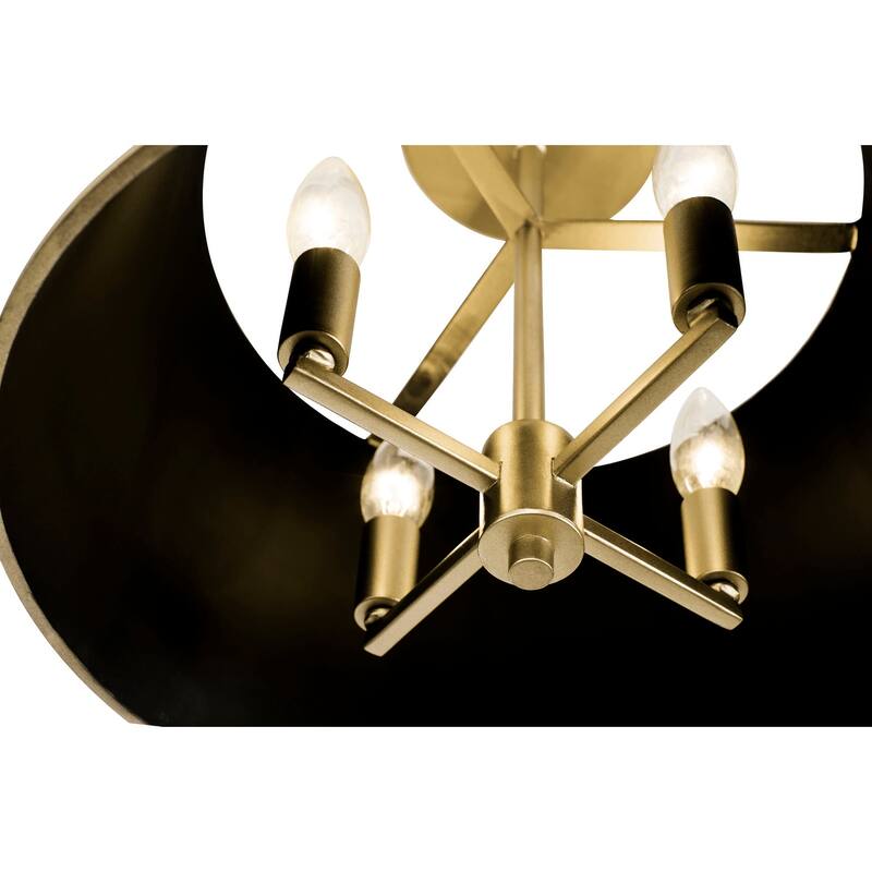 Coco 4-Light Semi-Flush