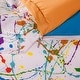 preview thumbnail 8 of 8, Siscovers Splashed and Splattered Bunkie Deluxe Zipper Bedding Set