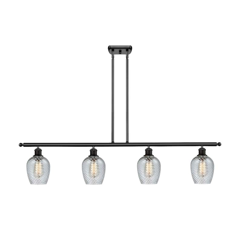 Innovations Lighting Salina 4 Light 48" Wide Linear Chandelier