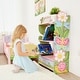 preview thumbnail 7 of 8, Fantasy Fields Kids 3-Tier Bookcase for Girls Bedroom, Playroom Storage Organizer for Toys, Books, Nursery & Kids Furniture
