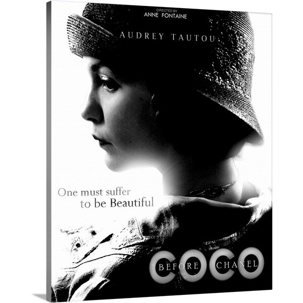 Shop Premium Thick-Wrap Canvas entitled Coco Avant Chanel (2009) - Multi-color - Free Shipping ...