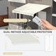 preview thumbnail 30 of 32, Outsunny 10' x 8' Electric Awning, Retractable Awning, UV Protection Sun Shade Shelter with Remote Controller