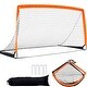 preview thumbnail 2 of 12, Portable Soccer Goal All-Weather Indoor Outdoor Soccer Goals with Carry Bag 6.5x3.25 ft