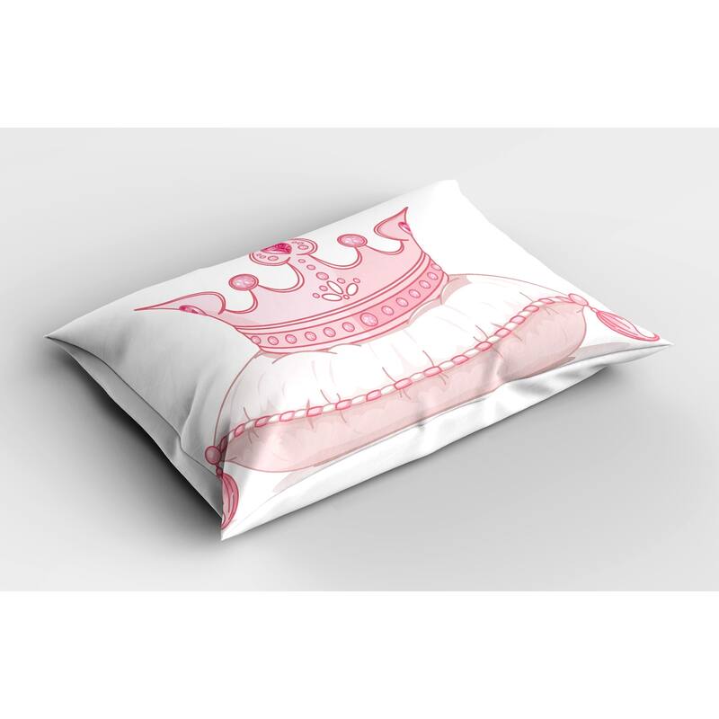 Ambesonne Queen Pillow Sham, Decorative Standard Size Printed