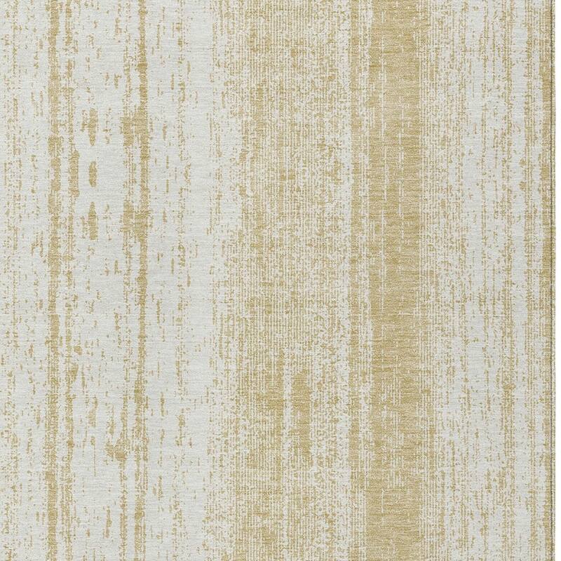 HomeRoots Striped Transitional Rectangle Outdoor Rug