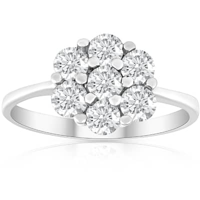 1 1/2Ct Diamond Ring in White Gold