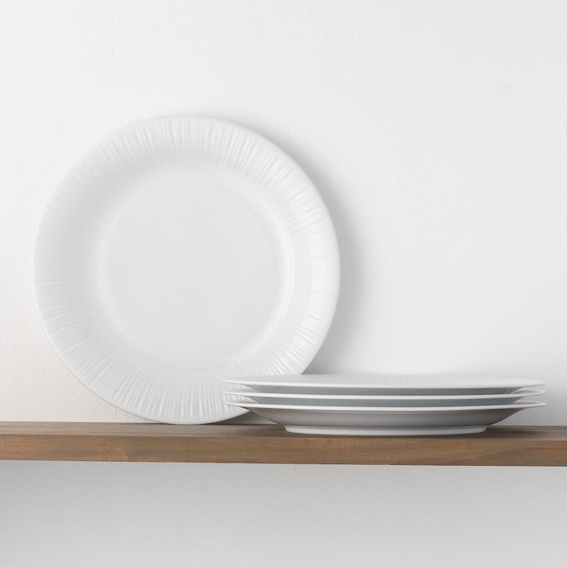 Noritake Conifere Set Of 4 Rim Dinner Plates, 10-3/4"