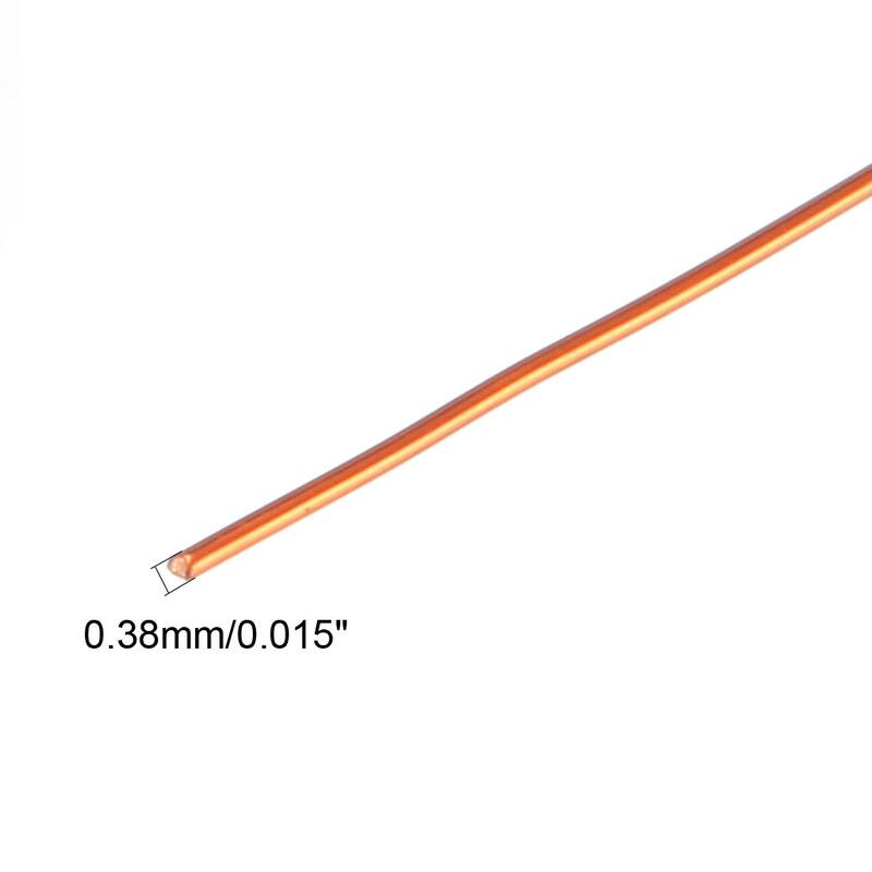 0.38mm Dia Magnet Wire Enameled Copper Wire for Transformers Inductor - 20M/65.6Ft. Length - 0.38mm/0.015" Dia