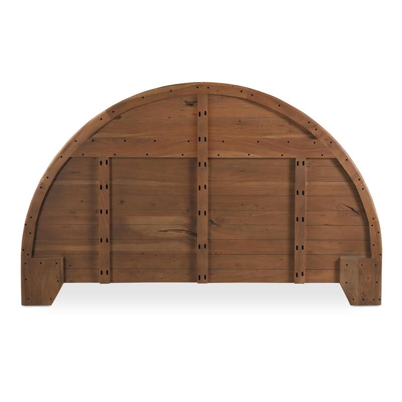 NADAAL STUDIOS Wilder, Wooden Bed With Arched Headboard