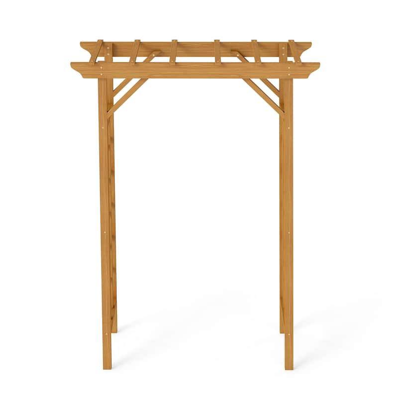 Anmytek Garden Arbor Trellis Outdoor Wedding Arch Plant Climbing Backyard Decor