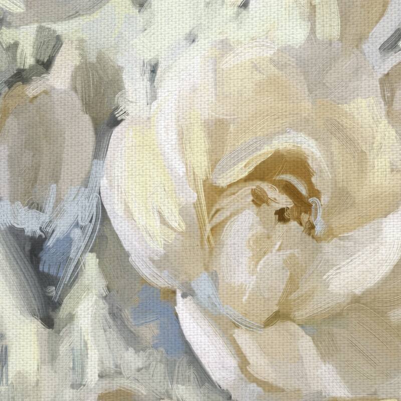 Rose Garden Golds by Studio Arts Canvas Art Print