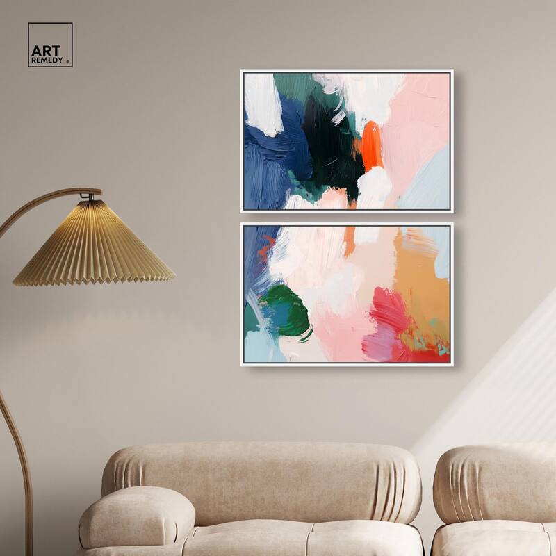 Spring Fever Canvas Set of 2 by Art Remedy